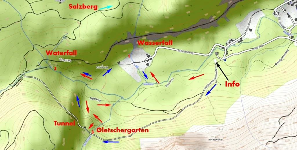 Echerntal Wanderung / Echerntal trail