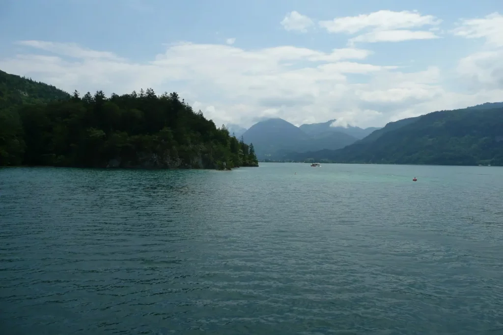 Salzkammergut Wolfgangsee lake
