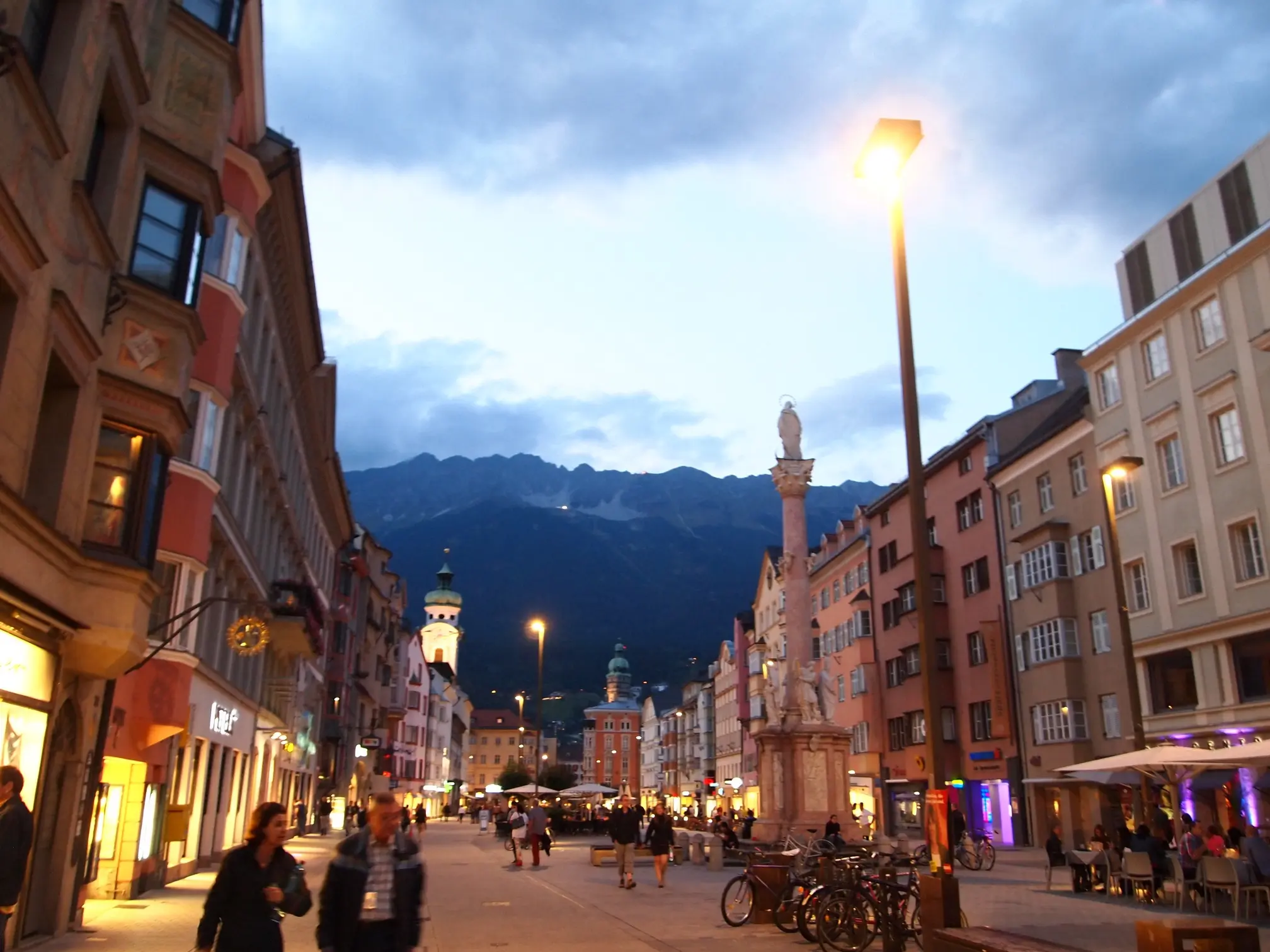 Innsbruck old town / Innsbruck Altstadt