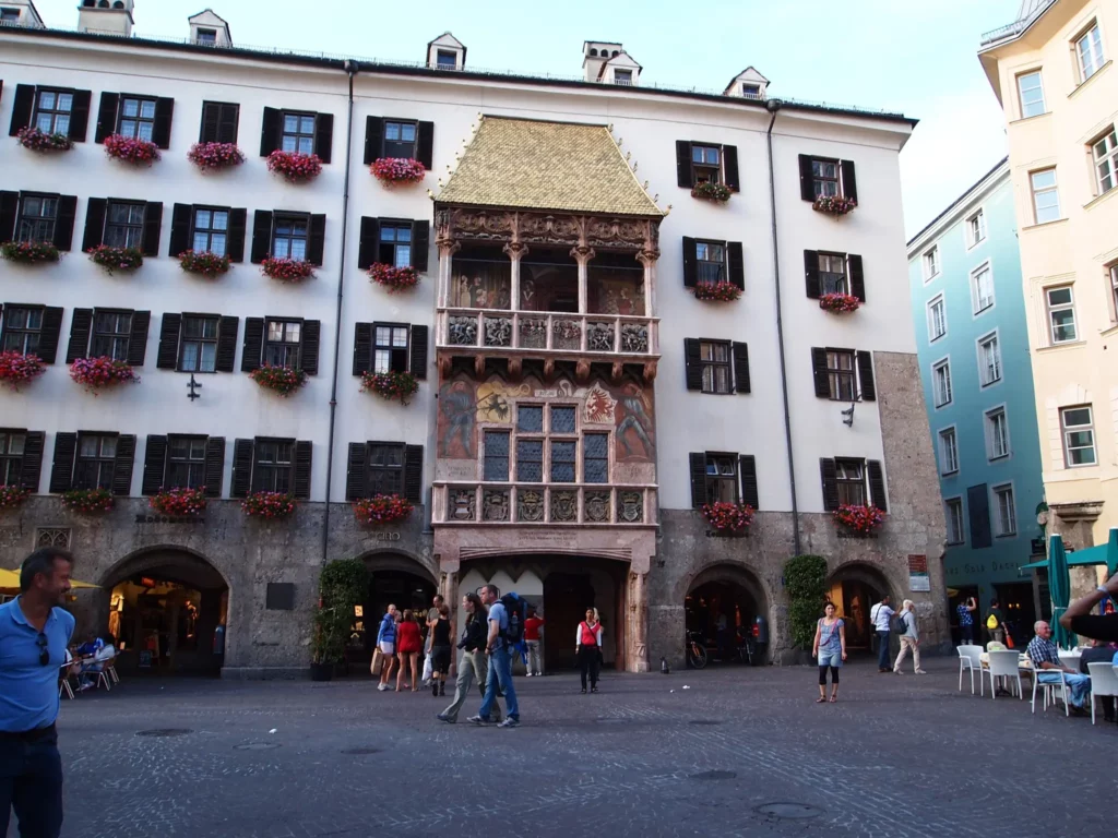 Innsbruck old town golden roof / Innsbruck Altstadt