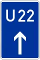 Germany driving signs
